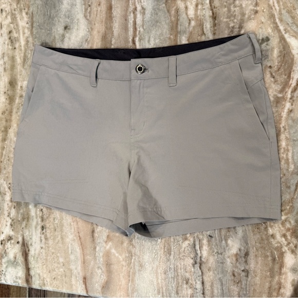 Women’s PATAGONIA Happy Hike light grey shorts- Size 10 - Picture 2 of 6